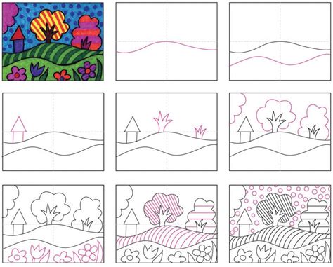 Patterns To Draw For Kids