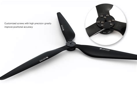 T Motor 26 X 8 5 CF Three Blade Propeller Harris Aerial