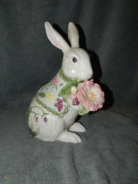 Fitz Floyd Classics Fauna And Flora Bunny Rabbit