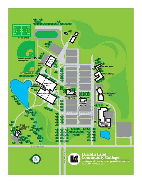 LCCC Campus Map