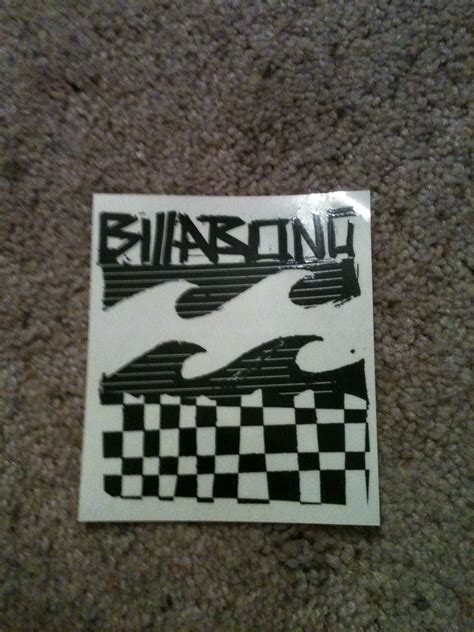 Skate Stickers: Billabong Stickers