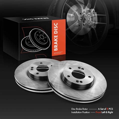 New Front Side Disc Brake Rotors For Kia Sorento 11 13 Hyundai Santa Fe