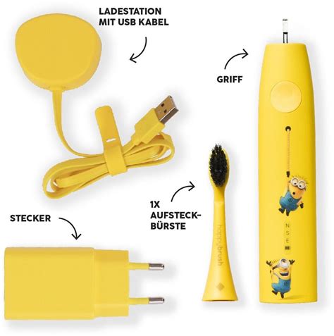 Happybrush Eco Vibe Starterkit Minions Schwarz Alles F R Zuhause