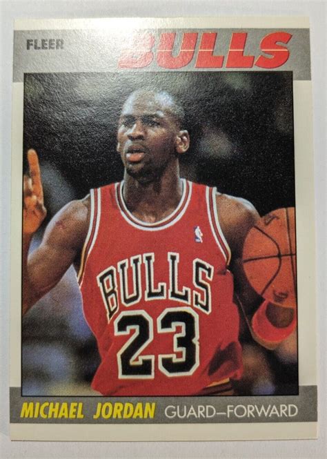 Michael Jordan 1987 Fleer 59 Base Price Guide Sports Card Investor