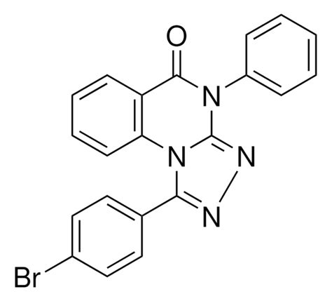 1 4 BROMOPHENYL 4 PHENYL 1 2 4 TRIAZOLO 4 3 A QUINAZOLIN 5 4H ONE