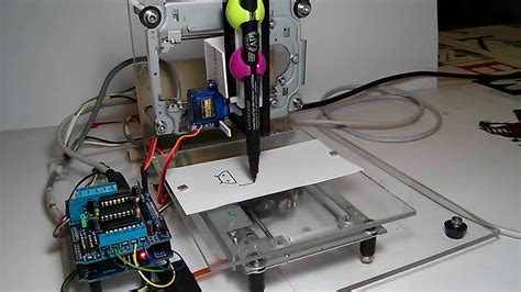 Arduino Mini Plotter Cnc Youtube