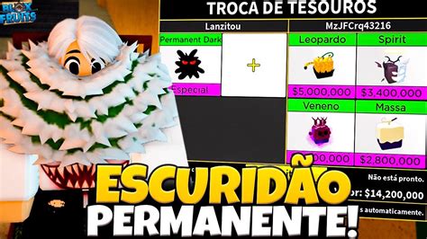 O Que As Pessoas Oferecem Pela Fruta Escuridao Permanente No Blox Fruits Youtube