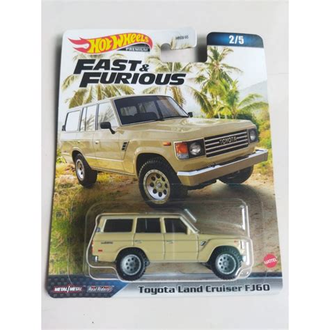 Hot Wheels Premium Fast And Furious Toyota Land Cruiser Fj Cream