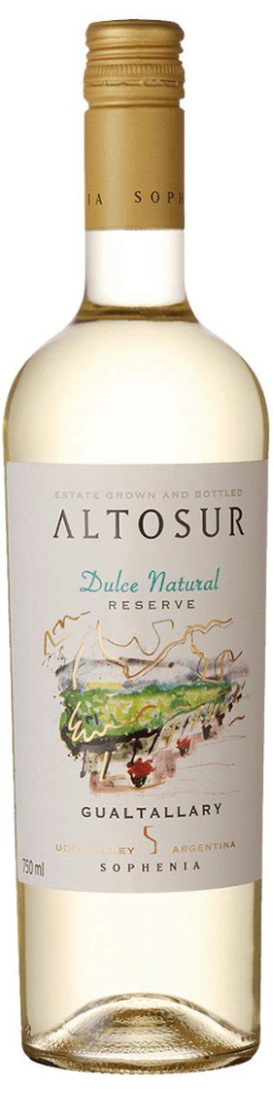 Altosur Reserve Dulce Natural Revista Adega