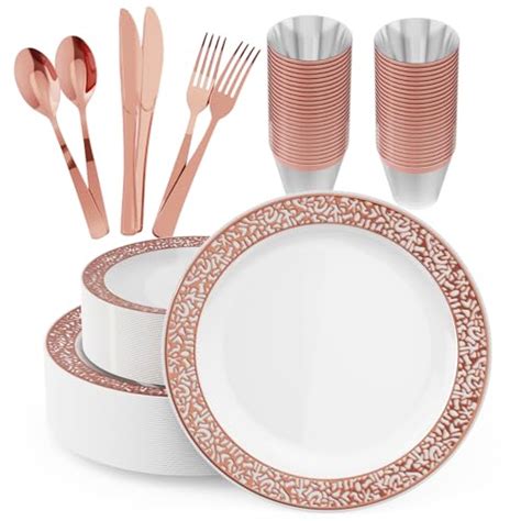 I Tested The Elegance Of A Rose Gold Dinnerware Set My Honest Review