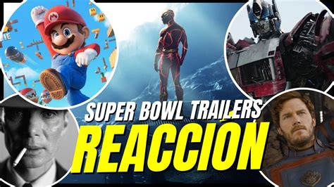 Todos Los Trailers Del Superbowl Reacci N Youtube