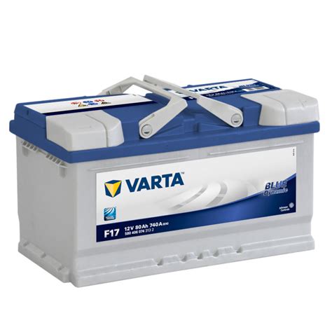 Batterie VARTA F17 Blue Dynamic 80 Ah 740 A Norauto