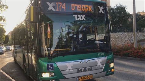 Buses Of Egged Bus Cooperative Dan Metropoline And Afikim In Rishon