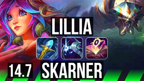 Lillia Vs Skarner Jgl 10 0 5 68 Winrate Legendary Euw Master