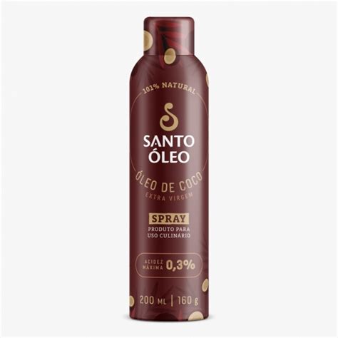 Leo De Coco Spray Ml Extra Virgem Santo Leo Foco Alternativo