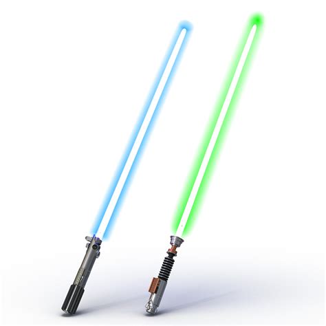 Star Wars Luke Skywalker Lightsabers D Models D Model Ds C D