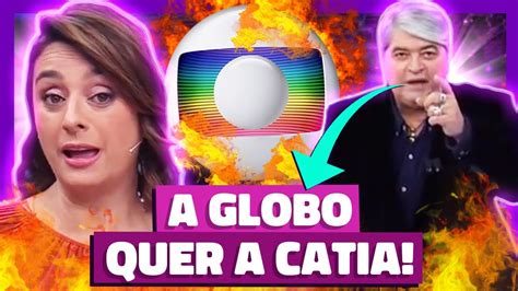 Datena Exp E Ida De Catia Fonseca Pra Globo Virou Festa Youtube