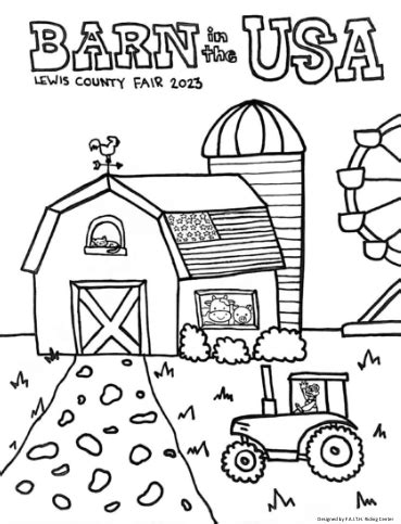 Coloring Page – Lewis County Fair