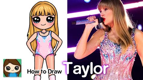 How To Draw Taylor Swift Lover Eras Concert Tour Youtube