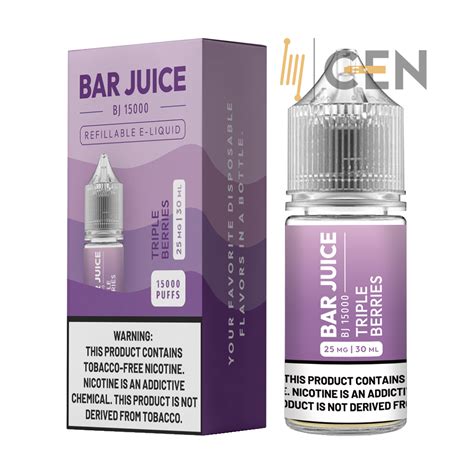 Bar Juice Salt Triple Berries 30ml Bar Juice Cen Online