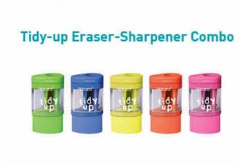 Multicolor Plastic Apsara Tidy Up Sharpener Eraser Combo For Students