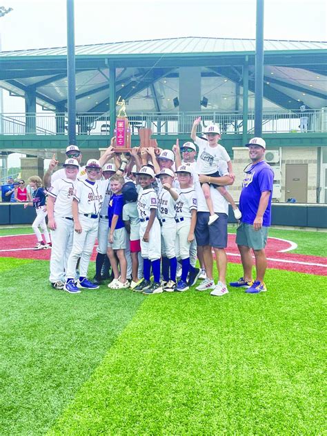 11u Dixie All Stars Win State Championship Minden Press Herald