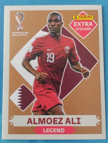 Brazil Version 2022 Panini Extra Sticker World Cup Qatar Almoez Ali