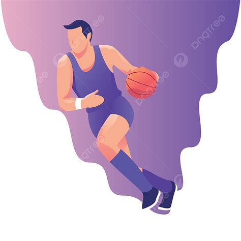 Basketball Player Vector Art Png Basketball Player Vector Action