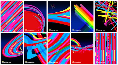 AnotherDesignPoster - Spectrum Line Set on Behance