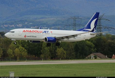 Anadolujet Boeing Ng Max Tc Jgc Photo Airfleets Aviation