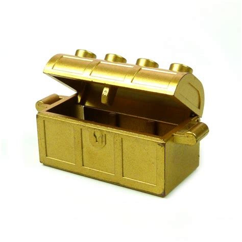 X Lego System Schatztruhe Schatz Truhe Ii Metallic Gold Kiste Harry