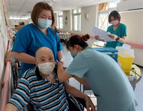 1110830 施打新冠疫苗加強劑 國軍退除役官兵輔導委員會 馬蘭榮譽國民之家