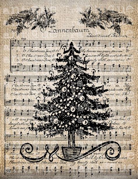 Free Printable Vintage Christmas Sheet Music