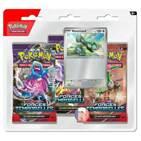 Pack De 3 Boosters Motorizard EV05 Forces Temporelles FR