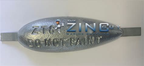 Z 6 Weld On Boat Zinc Anode 99pure Marine Part Refit Maintenance The