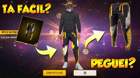 Peguei A Cal A Angelical F Cil Evento Torre De Tokens Free Fire