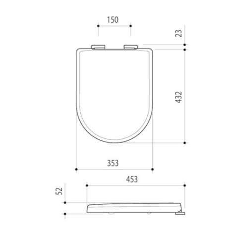 Caroma Trident Seat White With Germgard® Thrifty Bathrooms And