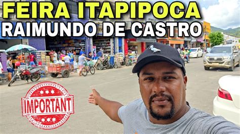 Conhe A As Belezas Da Cidade Itapipoca Cear Rua Ra Mundo De Castro