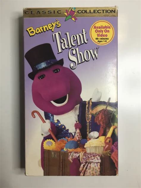 Barney Barney S Talent Show Vhs Picclick 1320 Hot Sex Picture