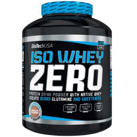 Biotech Iso Whey Zero G Izolat Wpi Bia Ko Masa