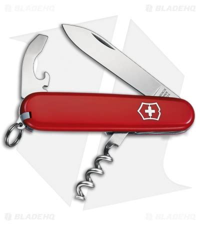 Victorinox Waiter Swiss Army Knife Red Blade Hq