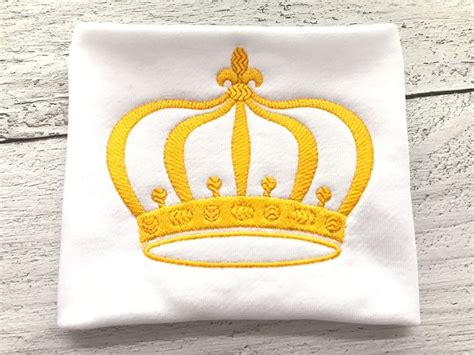 Crown Machine Embroidery Design Tiara Embroidery Pattern Etsy