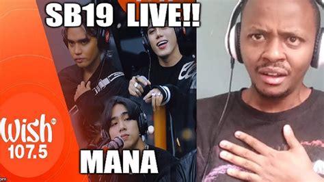 Sb Performs Mana Live On Wish Bus Reaction Youtube