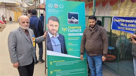 Exhibition Of Merino And Corriedale At Skuast Kashmir Hilal Ahmad