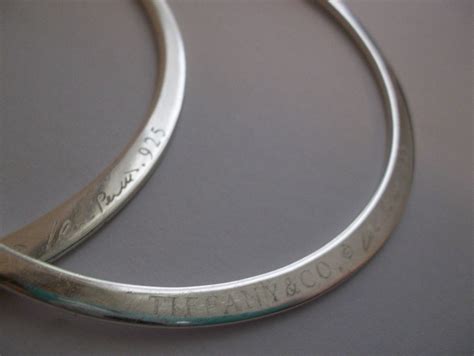 RETIRED Tiffany Co By Elsa Peretti Large Sterling Silver