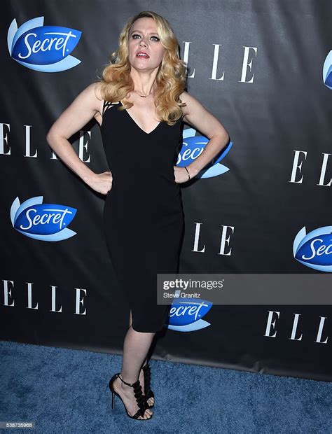 Kate Mckinnon Arrives At The Elle Hosts Women In Comedy Event With