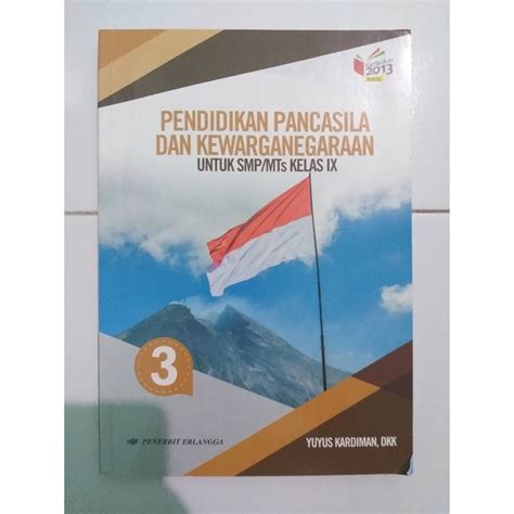 Jual Buku Pendidikan Pancasila Dan Kewarganegaraan Pkn Untuk Smp Mts