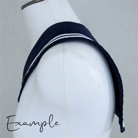 Sailor Collar Sewing Cosplay DIY Printable PDF Digital Pattern Etsy