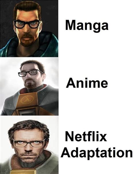 Gordon Freeman in Netflix Adaptation - Meme | Half life, Half life game ...