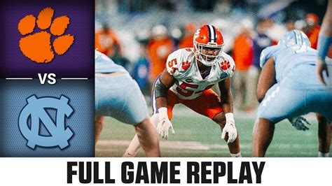 Clemson Vs North Carolina Full Game 2022 Acc Football Win Big Sports